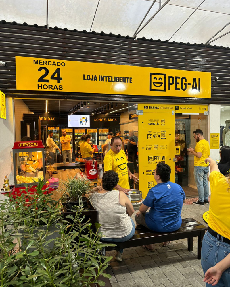 Peg-AI inaugura lojas autônomas em Jaraguá do Sul